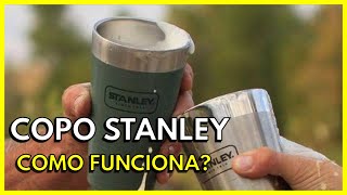 COMO FUNCIONA UM COPO STANLEY  QUAL A FÃSICA DE UM COPO TÃ‰RMICO [upl. by Atteniuq]