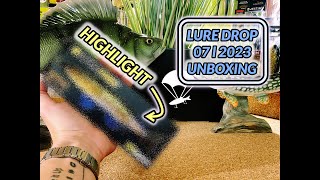 Eine SUPER Box Hecht und Barsch Lure Drop Juli 23 im Unboxing [upl. by Cleti]