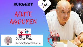 What is Acute Abdomen How to Answer Exam Questions [upl. by Shere]