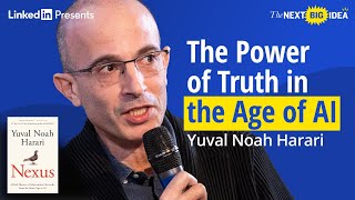 Yuval Noah Harari on The Power of Truth in the Age of AI [upl. by Aiehtela23]