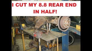 NARROWING A FORD EXPLORER 8 8 REAR END PART 1 [upl. by Kcyrred614]