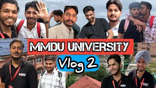 MMDU University Mullana Ambala  Backchodi Vlog 2  Sawan Notiyal Kutubpuriya [upl. by Clifton]