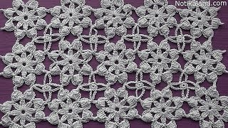 CROCHET pattern HOW TO JOIN MOTIFS CROCHET TUTORIAL Part 2 [upl. by Katerina792]