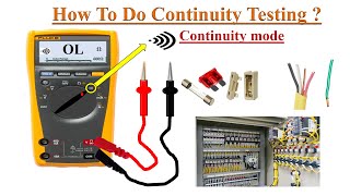 How to Test Continuity with Multimeter [upl. by Aramenta]