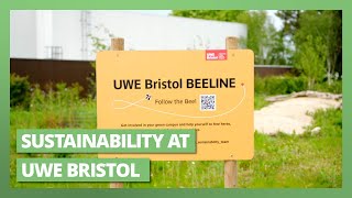 Sustainability at UWE Bristol [upl. by Araem36]