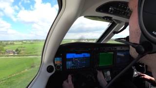 First attempt at landing the Piper M600 Turboprop [upl. by Amor416]