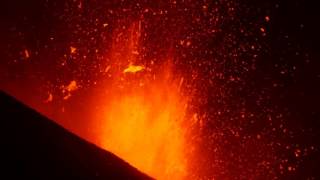 Etna strombolian eruptions [upl. by Jobyna]