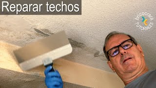 Reparar techos agujeros grietas y fisuras Bricocrack [upl. by Akcir237]