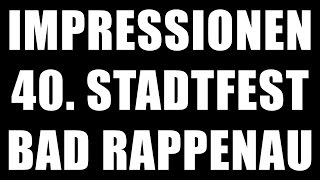 Stadtfest Bad Rappenau [upl. by Holden]