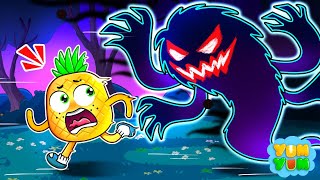 What Is Hiding In The Dark 👻👽😰  Hide amp Seek Song 😱  YUM YUM Kids Songs [upl. by Orabla457]