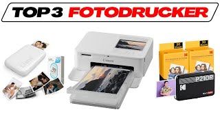 Mini Fotodrucker im TestVergleich 2024 TOP 3 🥇Günstige Smartphone Fotodrucker [upl. by Nirik434]