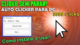 COMO USAR AUTO CLICKER NO PC [upl. by Chaim]