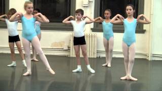 Level 1A Ballet Class JKO School Max Barker December 2012 [upl. by Ellie]