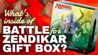 Battle for Zendikar Gift Box Unboxing [upl. by Sihtam77]