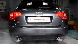 Echappement MILLTEK exhaust Audi RS4 [upl. by Shifra678]