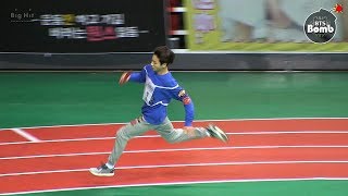 BANGTAN BOMB BTS 방탄소년단 a 400meter relay race  2016 설특집 아육대 [upl. by Miarzim]