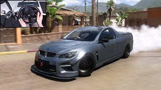 934HP HSV Limited Edition GenF GTS Maloo Drifting  Forza Horizon 5  Steering Wheel Gameplay [upl. by Serge]