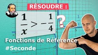 Fonction INVERSE  Résoudre des INÉQUATIONS  Exercice Corrigé  Seconde [upl. by Llednil]