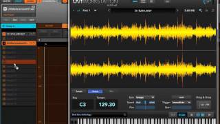 Maschine timestretching samples with UVI Workstation version 2 [upl. by Ferneau]