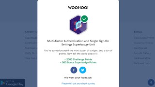 MultiFactor Authentication and Single SignOn Settings Superbadge Unit Solution [upl. by Cammi27]