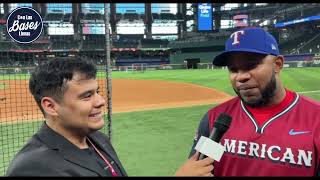 ELVIS ANDRUS FELIZ DE REENCONTRARSE CON ADRIAN BELTRE [upl. by Nairrad]