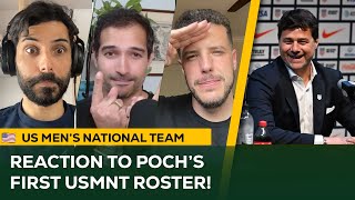 USMNTS New Manager POCHETTINOS First Roster Reaction [upl. by Malissia]