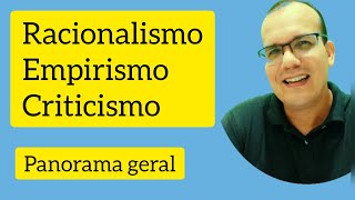 Introdução ao Racionalismo Empirismo e Criticismo  Professor Michael Douglas [upl. by Belding]