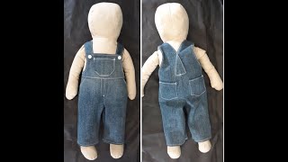 Little Overalls Sewing Tutorial [upl. by Hollenbeck]