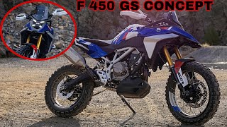 BMW APRESENTA NOVA F 450 GS CONCEPT NO EICMA 2024  48 CV  ADEUS HIMALAYAN 450 [upl. by Fredela]