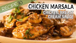 This will be your favourite chicken Marsala Recipe with wild mushrooms [upl. by Hannaj]