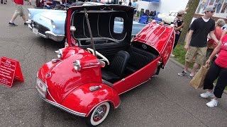 1956 Messerschmitt KR200 Kabinenroller [upl. by Eniahpets]