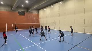 ✅🏐😎 Sistema de juego 5 1 en Entrenamiento volleyball [upl. by Annibo]