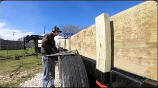 THE HIDDEN SECRET TO BUILDING WOODEN SIDES FOR YOUR TRAILER OR TRUCK [upl. by Lisandra]