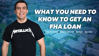 How To Qualify For an FHA Mortgage Loan [upl. by Leirbag]