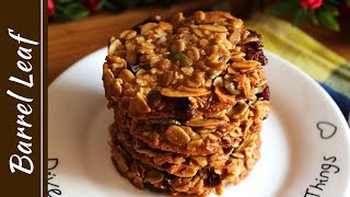 酥脆燕麥餅乾 全素、健康版 Best Crunchy Oatmeal Cookies Vegan amp Healthier [upl. by Lenni242]