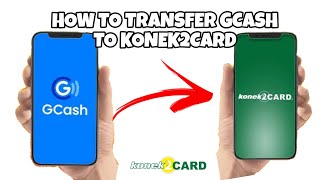 HOW TO TRANSFER GCASH TO KONEK2CARD  MONEY TRANSFER  TUTORIAL SEND MONEY ONLINE [upl. by Rawdan748]