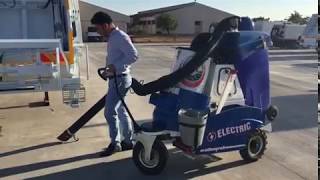 Kademe FTH 240 Elektrikli Yol süpürme Makinası \ Kademe FTH 240 Electric Sweeper [upl. by Essam994]