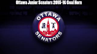 Ottawa Junior Senators 201516 Goal Horn [upl. by Lalat]