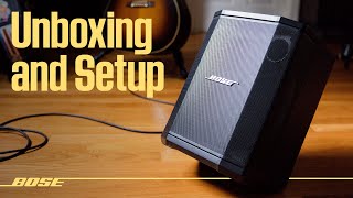 Bose S1 Pro – Unboxing and Setup [upl. by Felix780]