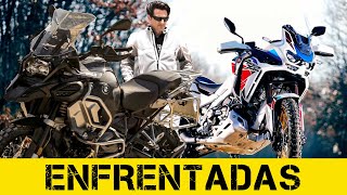 BMW R 1250 GS Adventure vs Honda Africa Twin 1100 Adventure Sports  Enfrentadas  SRTV109 [upl. by Annie]