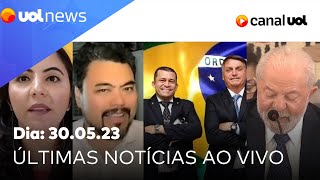 Lula com líderes da América do Sul assessores de Bolsonaro protesto IR 2023 e notícias ao vivo [upl. by Willmert]