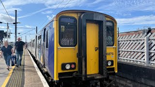 Northern class 150 Ride From Rotherham Central to Doncaster 150275 Yorkshire Warrior [upl. by Johst460]