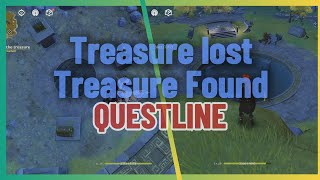 Treasure lost  Treasure found Questline  GENSHIN IMPACT Tutorials [upl. by Yrral]