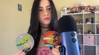 ASMR whisper ramble story time amp trigger boards 🏝️ [upl. by Eniroc812]