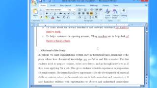 TU BBA Internship Report Format [upl. by Elegna]