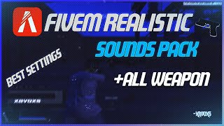 Fivem  Realistic Sounds Pack  🔉🎄 XYZ [upl. by Bartolomeo]