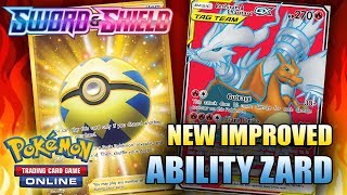 ABILITY ZARD DECK IS AS BROKEN AS EVER Pokemon TCG  Sword and Shield [upl. by Norehs]