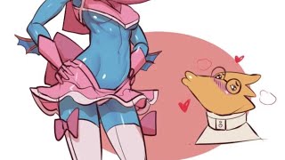 Anime girl costume Undyne amp Alphys x listener [upl. by Dickie]