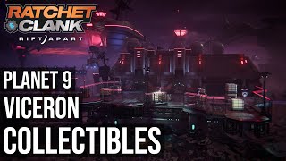 All Collectbiles  Planet 9  Viceron  Ratchet amp Clank Rift Apart [upl. by Sedlik]