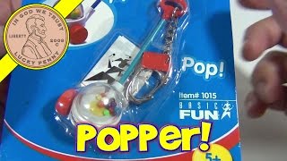 Day 9  24 Days of Christmas 2012 Advent Calendar Corn Popper Keychain Santa Toy Contest [upl. by Dolhenty]